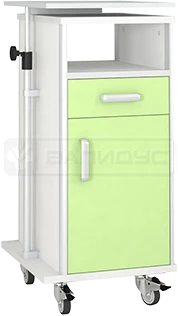 Medical Bedside Cabinet with Adjustable Table TPB-1K