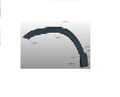 Right Front Wheel Arch for VW Taos