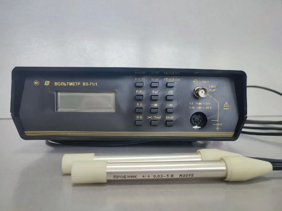 AC Voltmeter for Measuring RMS Value – Model B3-71/1