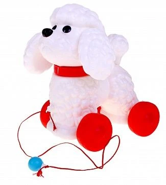 Interactive Pull Toy Dog "Fafik
