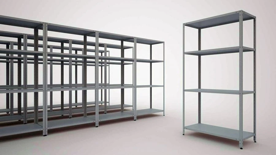 MS Series Metal Shelving Units - Adjustable, Modular Design