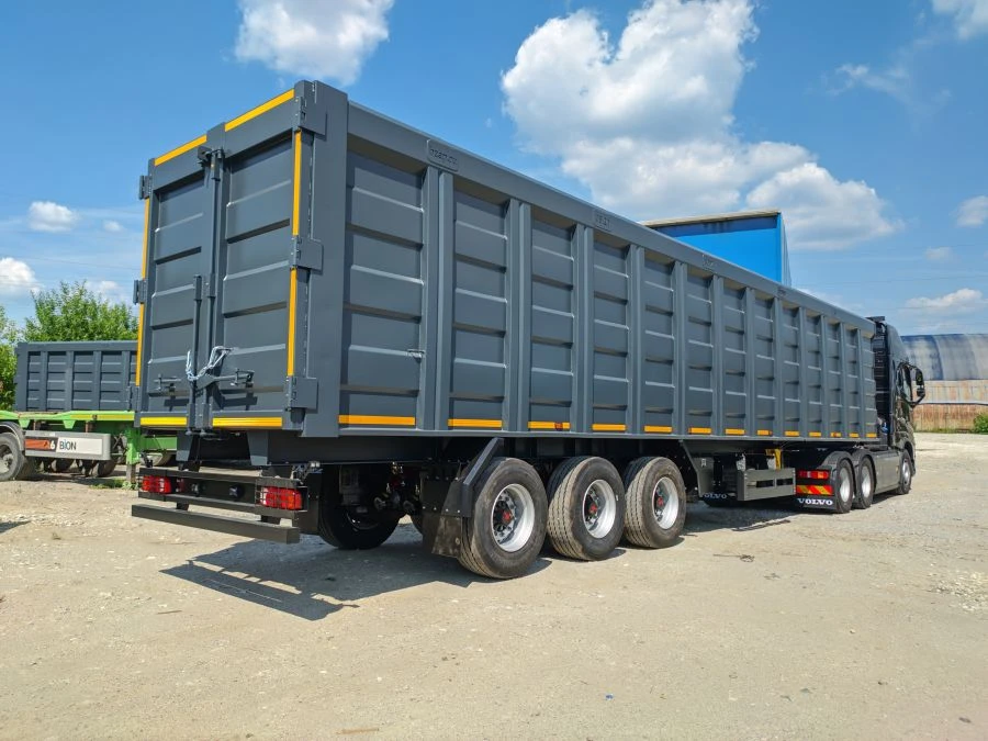 Tri-Axle Semi-Trailer 94553 with Brake Axles