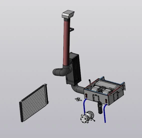 August 2ZBS-Tuman1 Air Conditioner Supply Kit