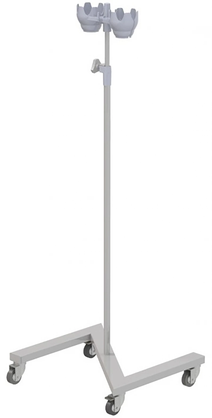 Medical IV Stand on Wheels, Metal, Stackable - Model MSK-320