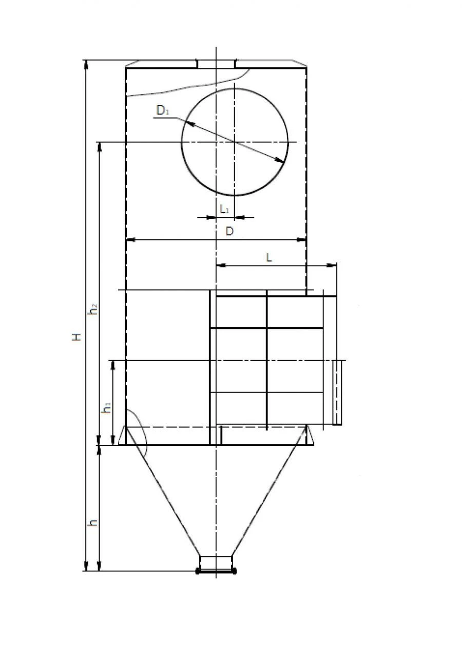 فاصل قطرات السائل KTsT-K