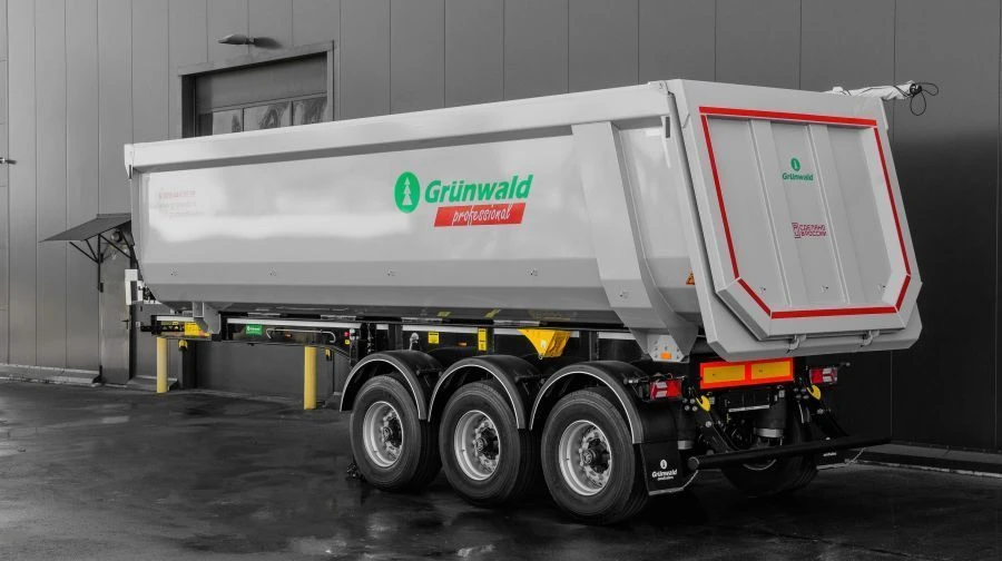 Dump Semi-Trailer for Bulk Cargo Transport Model 9453-0000011-60