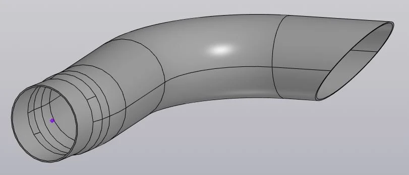 Exhaust Pipe for HAVAL JOLION 1201732XGW02A