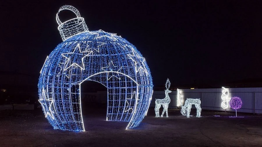 Large Decorative Light Sphere