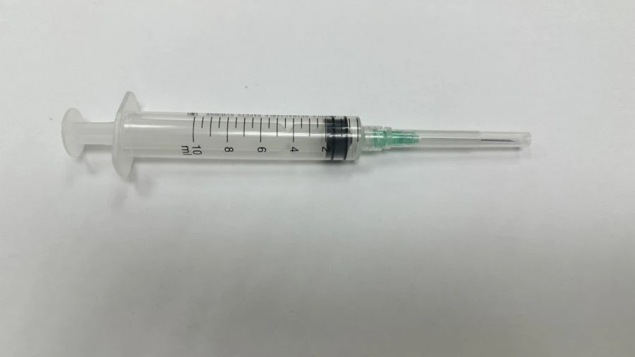 Sterile Single-Use Injection Syringe Luer Lock 10 ml with Needle