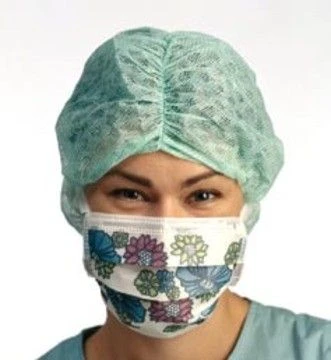 Medical Non-Sterile Mask "HEKSA" (Three-Layer, Ties, Printed)