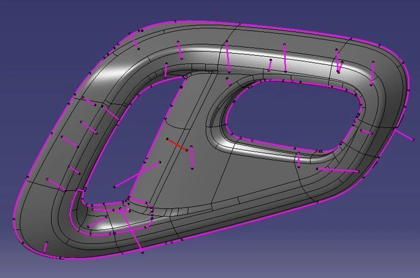 Left Door Handle Trim for Vehicles - 96812325ZD