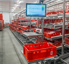 Roller Conveyor for Continuous Product Transportation in Food Industry