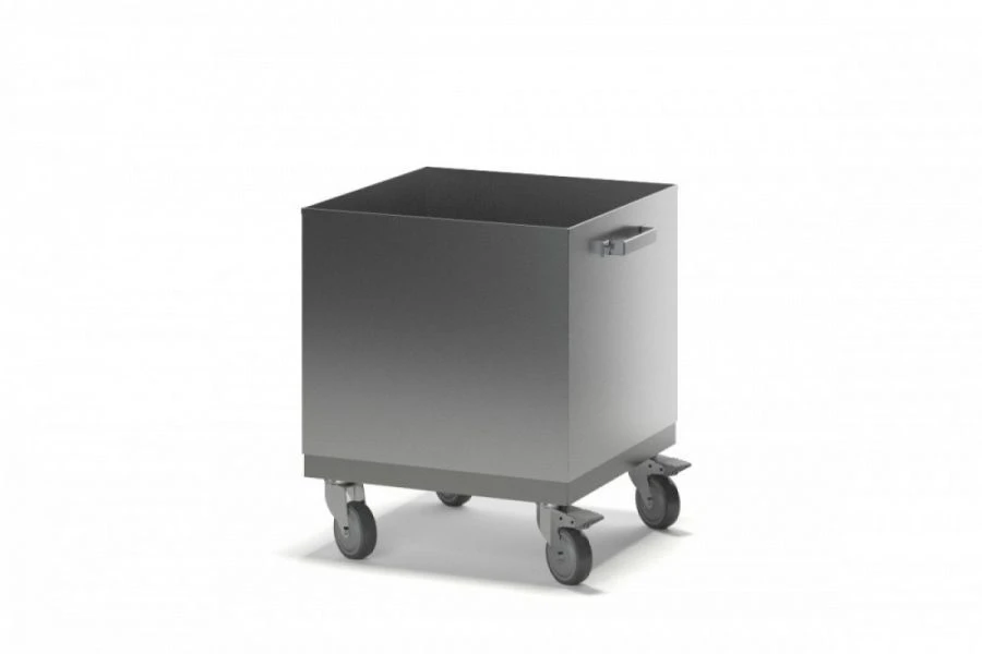 Stainless Steel Waste Transport Trolley TSO