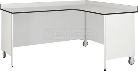 Corner Work Desk with Aluminum Profile - SMU-PK