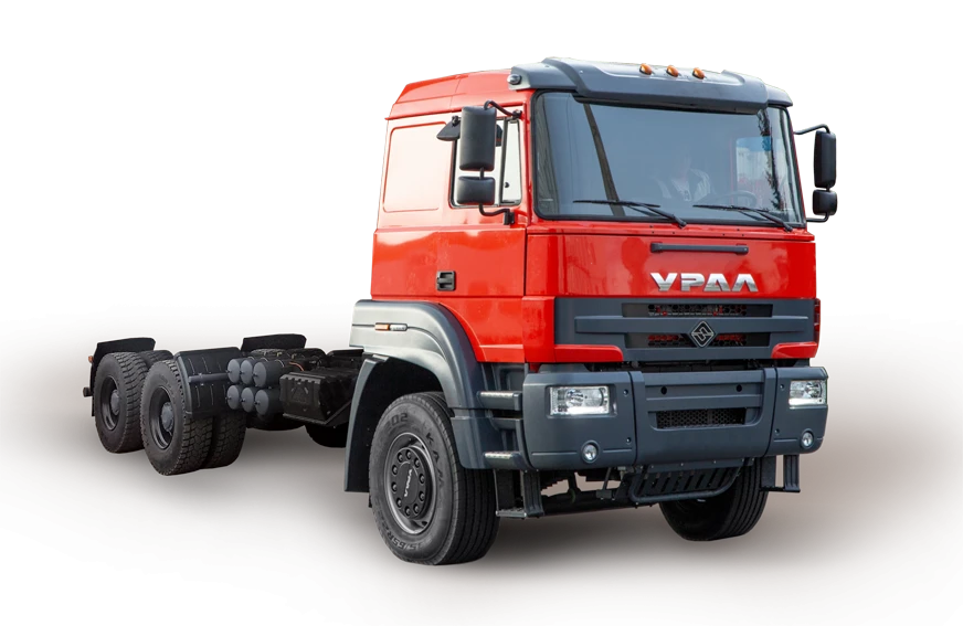 Ural C35550 Chassis with Various Equipment Options