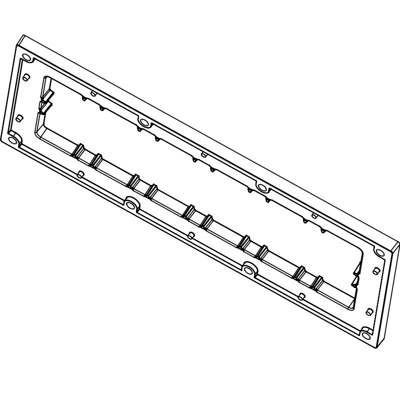 LED Light Fixture Lens AMT-PT-173x70