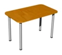 Metal Frame MDF Table 1300x700x750 mm