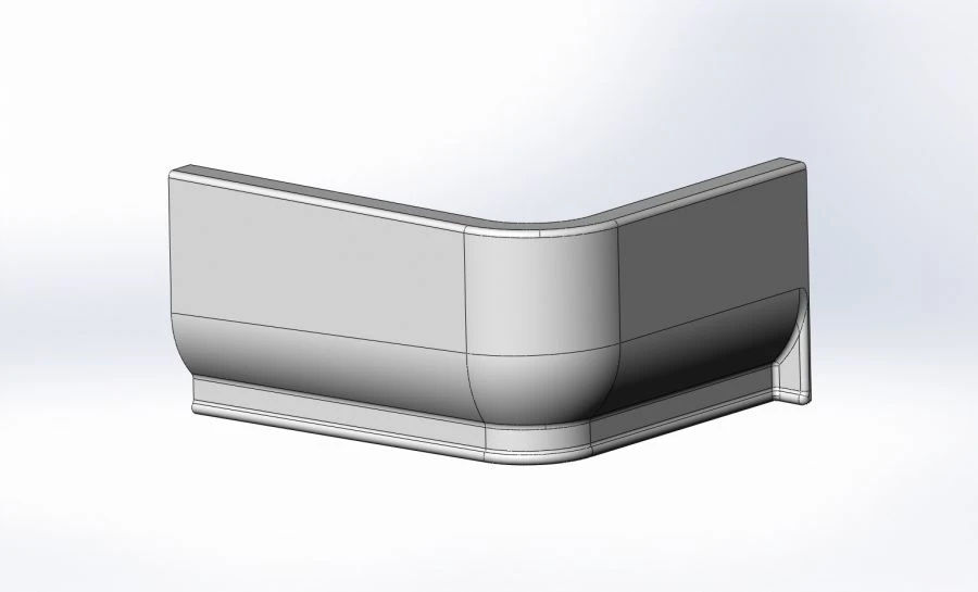 Right Rear Podium Cover for Second Axis - 6299-5102053