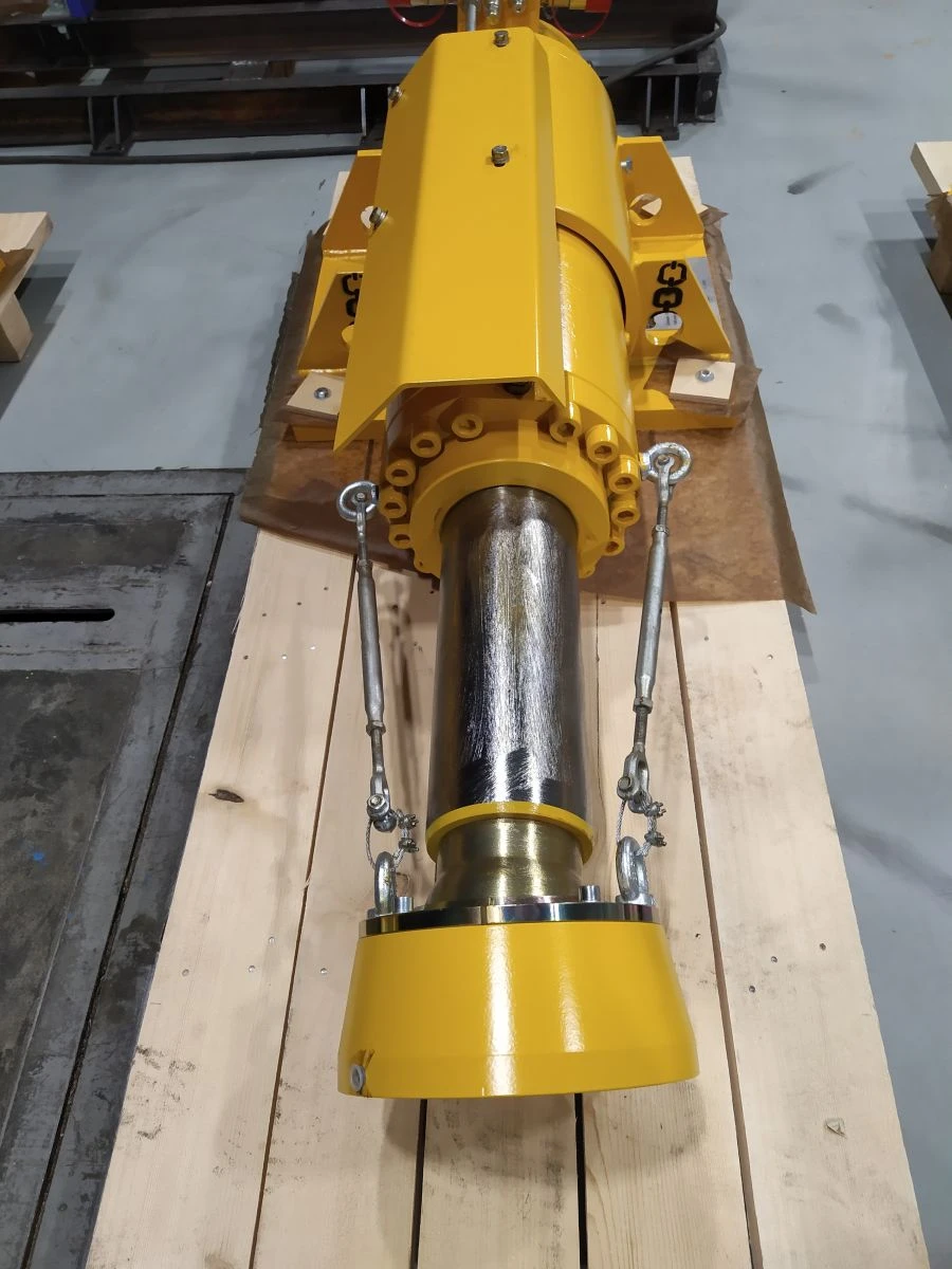 جاك هيدروليكي للرفع والتسوية - ضغط اسمي 25 ميجا باسكال، أقصى ضغط 32 ميجا باسكال