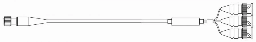 Three-conductor Connecting Cable 51E1D3