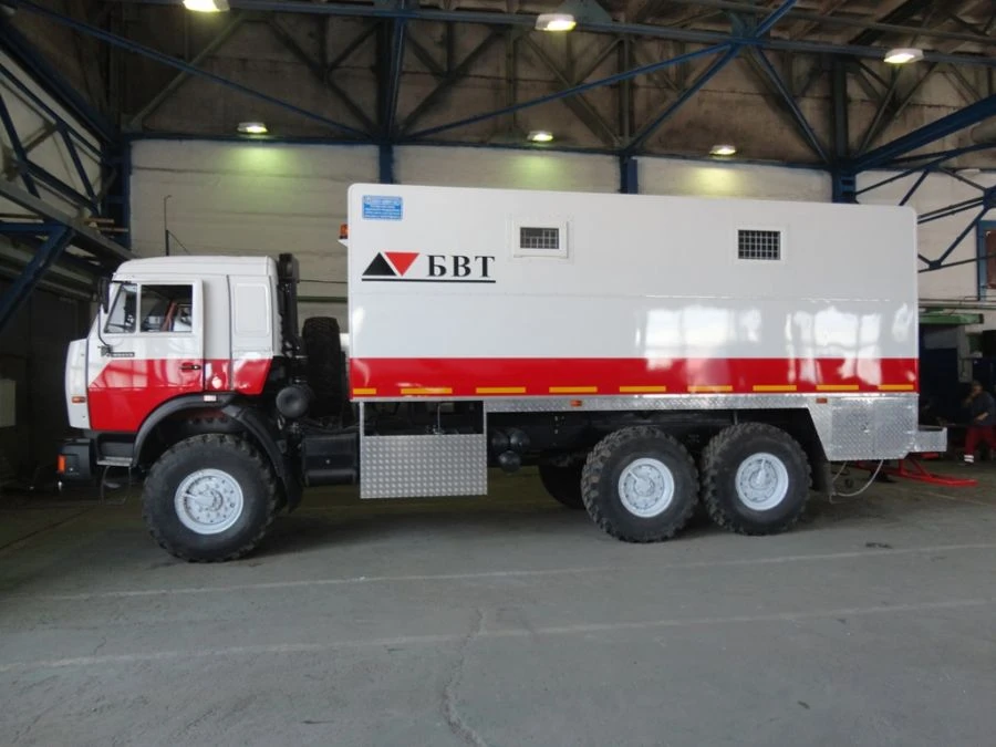 محطة حفر مختبرية LPS طراز 6799F على شاسيه كاماتز-43118