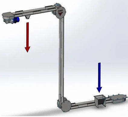 ناقل سكربر KST-S.08.089.1.H.11500.3 (على شكل Z)