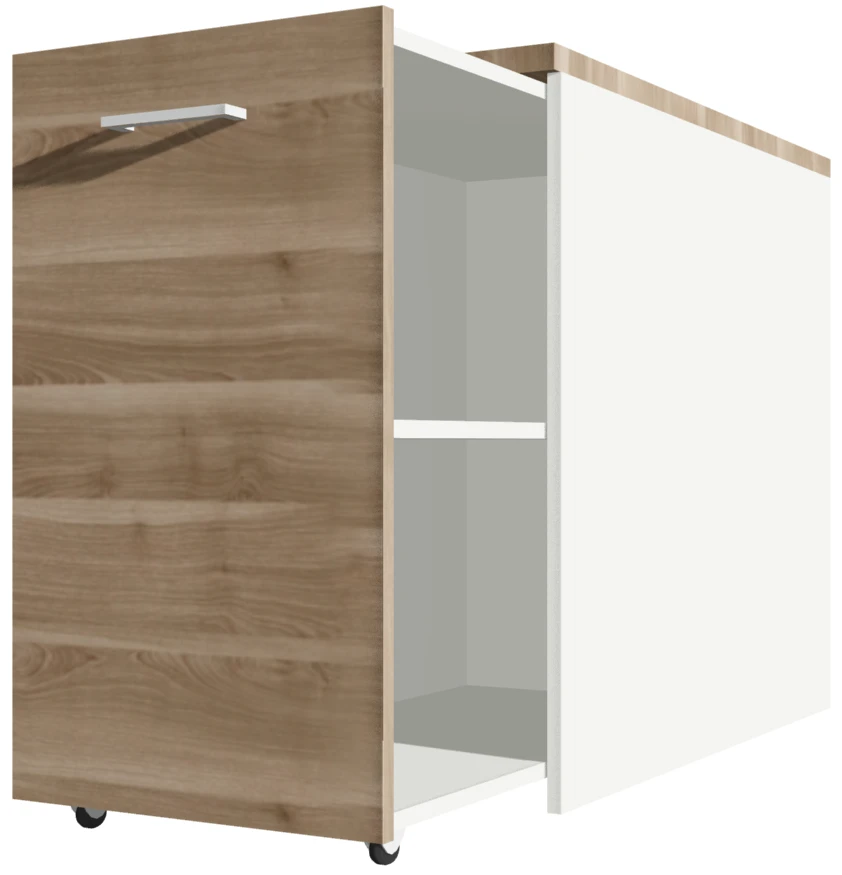 Magna Office Side Cabinet with Pull-Out Box, Art. MTB 04