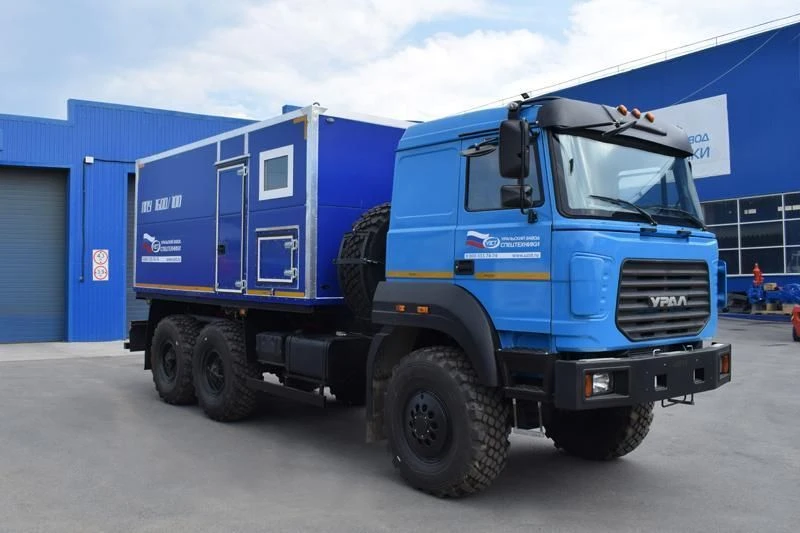 وحدة مولد بخار متنقلة UZST نوع UZST02 موديل 6890-16