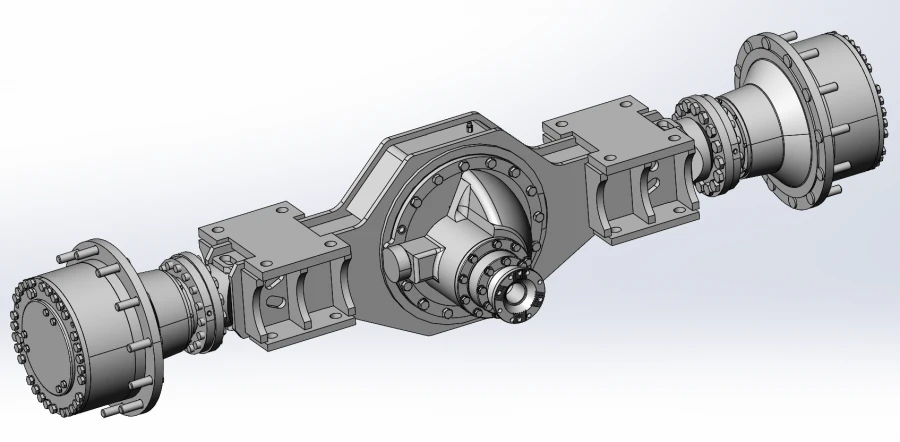 Rear Axle P430.21.020 for Heavy-Duty Loaders