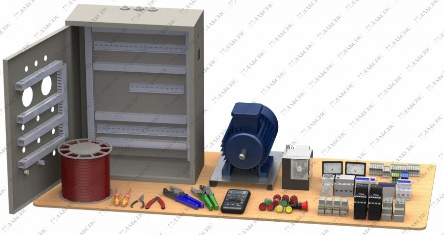 Educational Equipment Set for Electrical Installation and Adjustment