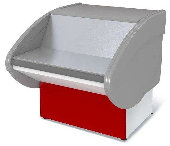 Red Non-Refrigerated Checkout Counter P2629 "Ilet