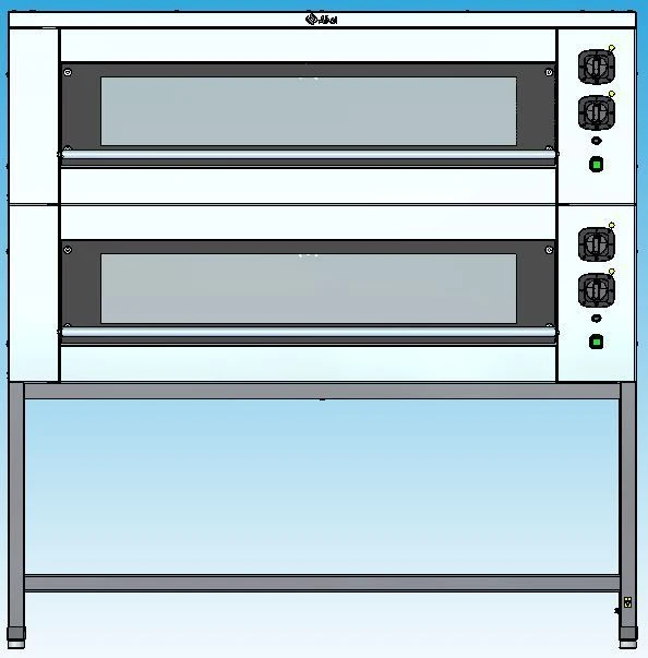 فرن الخبز الكهربائي مع وظيفة ترطيب البخار إتش إس بي-2 كيه بي 3 إن أوبتيما