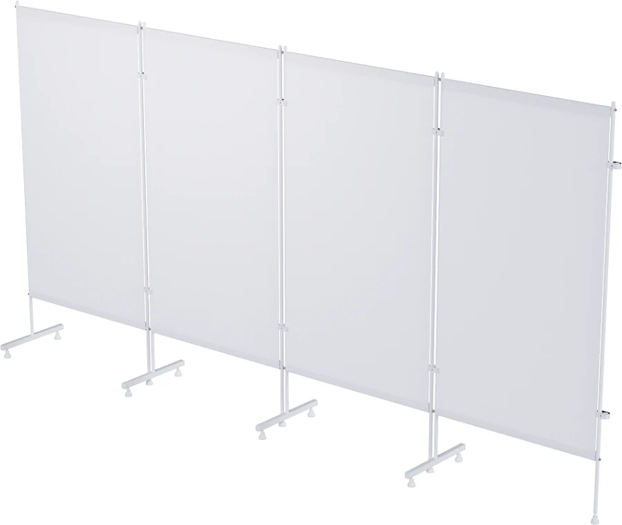 Medical Partition Screen Without Wheels, Four-Section (MSK-4301-01)