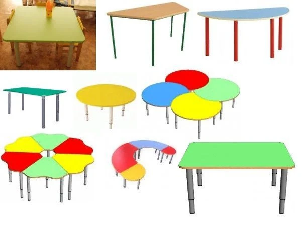 Children's Wooden Table for Preschool Institutions