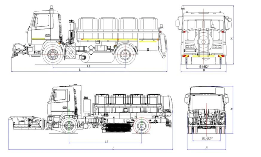 Universal Road Maintenance Machine MK-3533-03