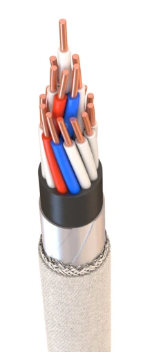 Control Cable with Copper Conductors and PVC Insulation for Up to 660V