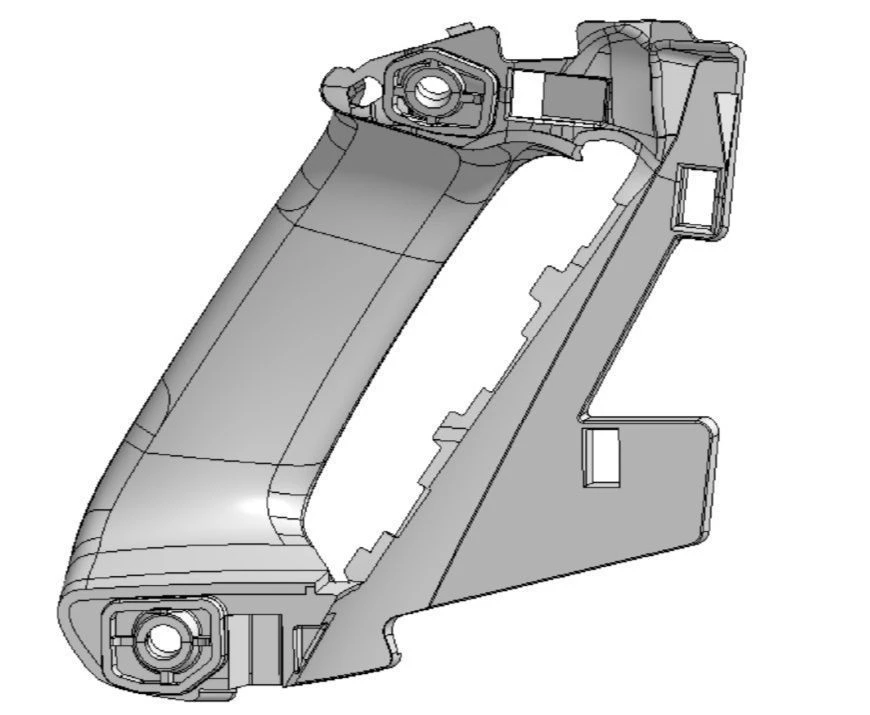Right Door Handle for Vehicles, Model 9681235977