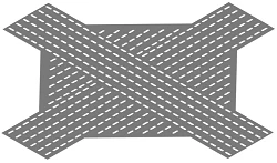 Cable Growth Bottom Base DKZ 000 X, 150mm - 1000mm