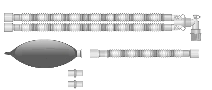 أجهزة تنفس للاستخدام المشترك مع معدات التخدير والإنعاش، النوع أ