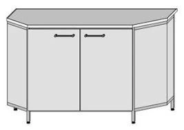 طاولة نهاية معدنية للاستخدام في المختبرات والصناعات