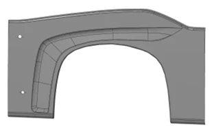 Left Front Arch Panel for Vehicles 5299-401-5402502/Z