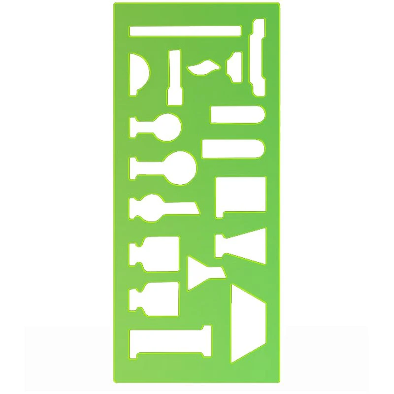 Plastic Chemist Stencil STAMM