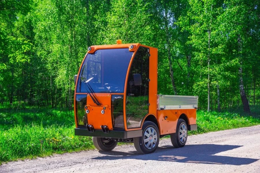 APIS Electric Utility Vehicle for Cargo Transport