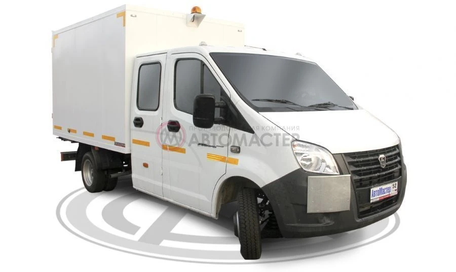 Specialized Fire-Resistant Van for Hazardous Materials GAZelle NEXT A22R32