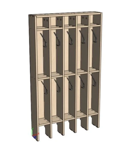 Wall-Mounted Towel Rack for 5 Towels