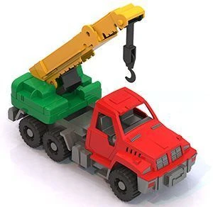 Bright Construction Crane - Builder Series