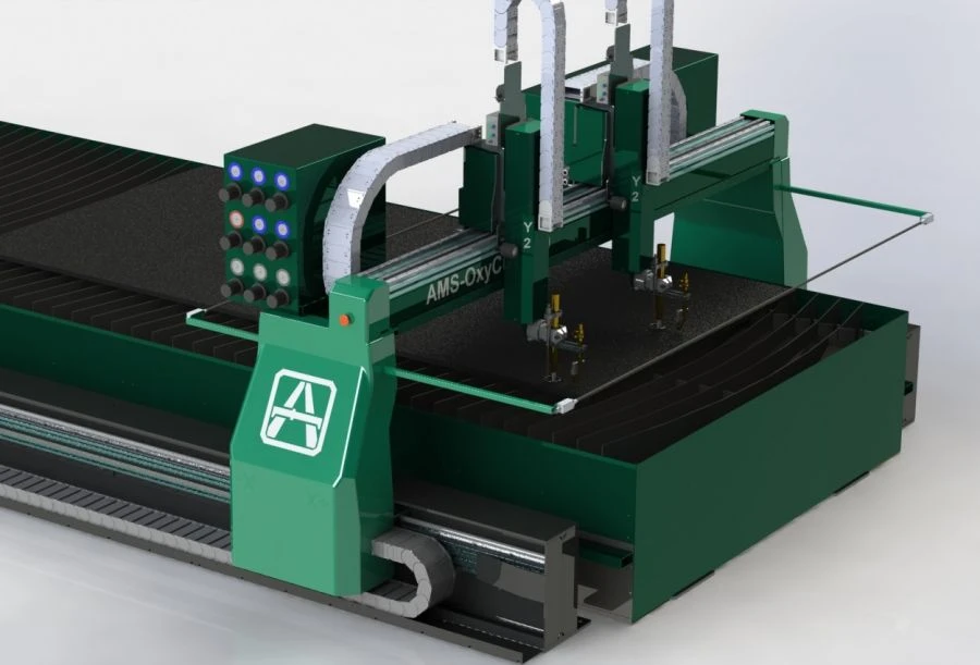 AMS-OxyCut CNC Thermal Cutting Machine