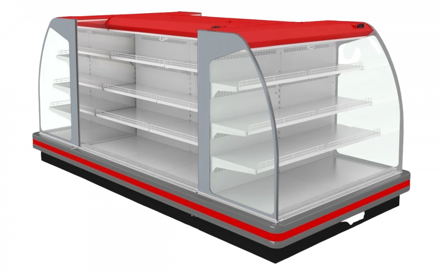 Universal Wall-Mounted Refrigerator Display Showcase Sofia 160 VXSnp-end