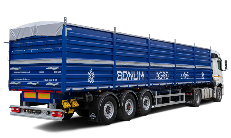 BONUM 914296 Semi-Trailer with Drop-Side Features (914296-02)