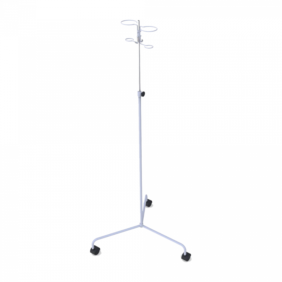 Telescopic Infusion Stand on Three Legs with Wheels - SHVTK-03
